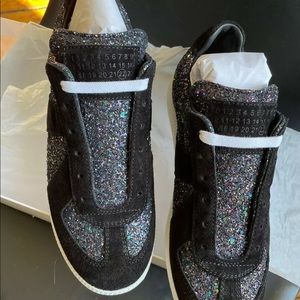 maison martin margiela replica Glitter Sneakers New In Box sz8.5 New with box